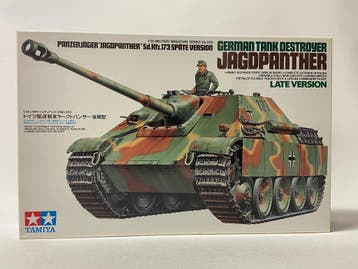 German Tank Destroyer Jagdpanther Late version, Hobby en Vrije tijd, Modelbouw | Auto's en Voertuigen, Verzenden, Nieuw
