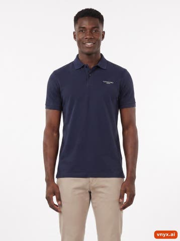 CAVALLARO NAPOLI Polos Heren maat M Marineblauw Vintage, Ophalen of Verzenden, Nieuw