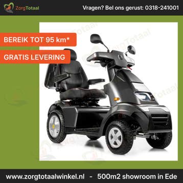 Scootmobiel Afikim Breeze S4 Plus - De ultieme outdoor sco.., Diversen, Ophalen of Verzenden, Nieuw, Afikim
