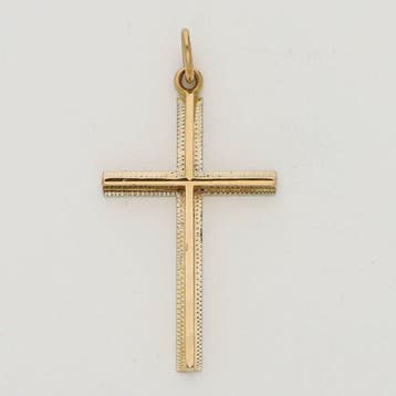 Hanger - 18 karaat Geel goud, Sieraden, Tassen en Uiterlijk, Antieke sieraden