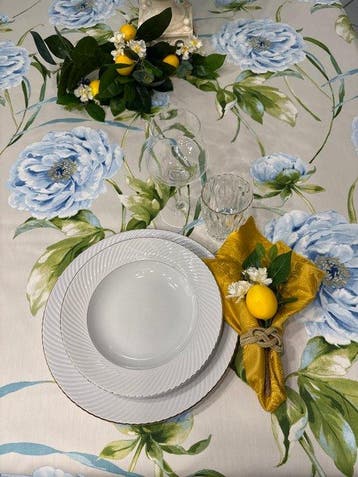 san leucio top quality - exclusief tafellaken met, Antiek en Kunst