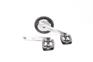 Cranks, trappers en tandwiel | nette staat | Stella Dolce, Gebruikt, Crankstel of Pedalen