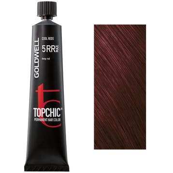 Goldwell – Topchic Color Tube 60 ml – 5RR Max : Diep Rood, Sieraden, Tassen en Uiterlijk, Verzenden, Nieuw