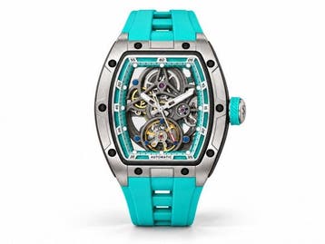 SwissT - Vortex Turquoise – Automatique Squelette – 2026 -, Sieraden, Tassen en Uiterlijk, Nieuw