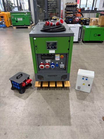 Energy EY-14P-SA Perkins aggregaat generator 13kVA ACTIE, Doe-het-zelf en Verbouw, Nieuw, 10 tot 30 kVA, Dieselolie, Geluidgedempt