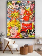 Pop Art Roy Lichtenstein Posters Roken Meisje Wall Art Abstract Canvas Schilderij Roy Lichtenstein Prints Voor Home Decor Foto 40x60cm Geen Frame