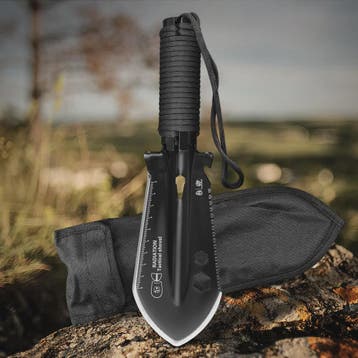 8-in-1 Multifunctionele Survival Schep - Compacte Camping Sp, Verzenden, Nieuw