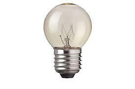 Kogellamp E27 gloeilamp 60 Watt helder, Gloeilamp, 60 watt of meer, Nieuw, E27 (groot)