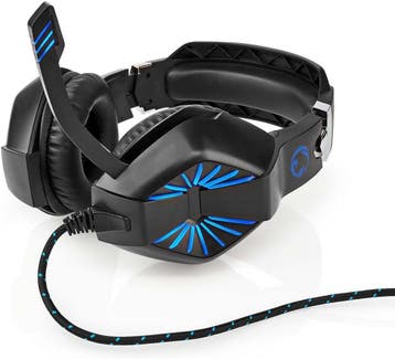 NEDIS Gaming Headset | Overoor | Stereo | USB Type-A / 2x 3., Verzenden, Zo goed als nieuw