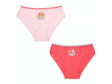 2 Pack Meisjes slips - PAW Patrol - Katoen - Koraal/Roze, Verzenden, Nieuw