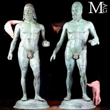 Replica van een oud-Grieks meesterwerk Bronzi di Riace -, Verzamelen