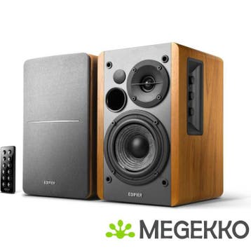 Edifier R1280DB Zwart/Bruin, Verzenden, Nieuw, Edifier