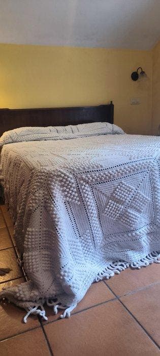 Hecho a mano - Bedsprei - 300 cm - 280 cm - Unieke gehaakte