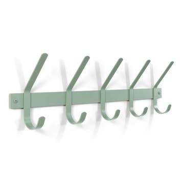 Spinder Design Dexter 5 wandkapstok - dusty green, Verzenden, Nieuw