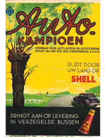 1937 AUTOKAMPIOEN MAGAZINE 27 NEDERLANDS, Boeken, Nieuw, Author