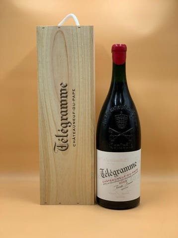 2023 Brunier Télégramme - Châteauneuf-du-Pape - 1 Dubbele, Nieuw