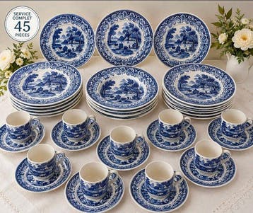 Biltons England - Tafelservies - boerderij - Aardewerk -