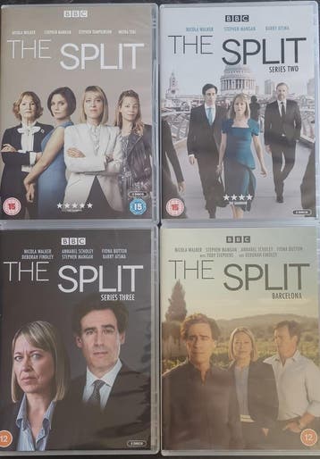the Split series 1 - 3 + Barcelona          Gratis verzenden, Vanaf 12 jaar, Verzenden, Zo goed als nieuw, Drama