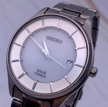 Seiko - Solar Titanium - Zonder minimumprijs - Solar