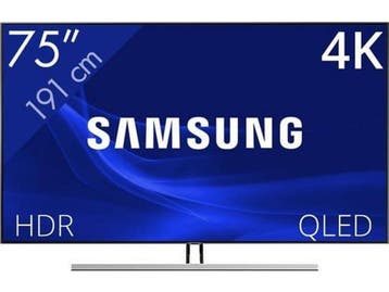 Samsung QE75Q85R - 75 Smart 4K QLED TV - Quantum HDR 1500 -, Verzenden, Zo goed als nieuw, Samsung